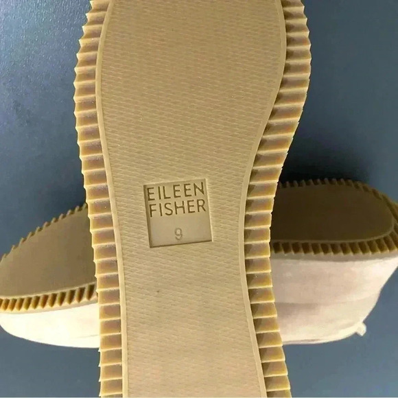 Eileen Fisher Tan Platform Loafers - Picture 11 of 13